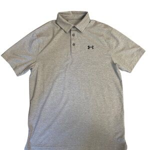 Under Armour Men's Gray Polo Shirt